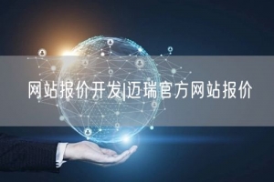 网站报价开发|迈瑞官方网站报价